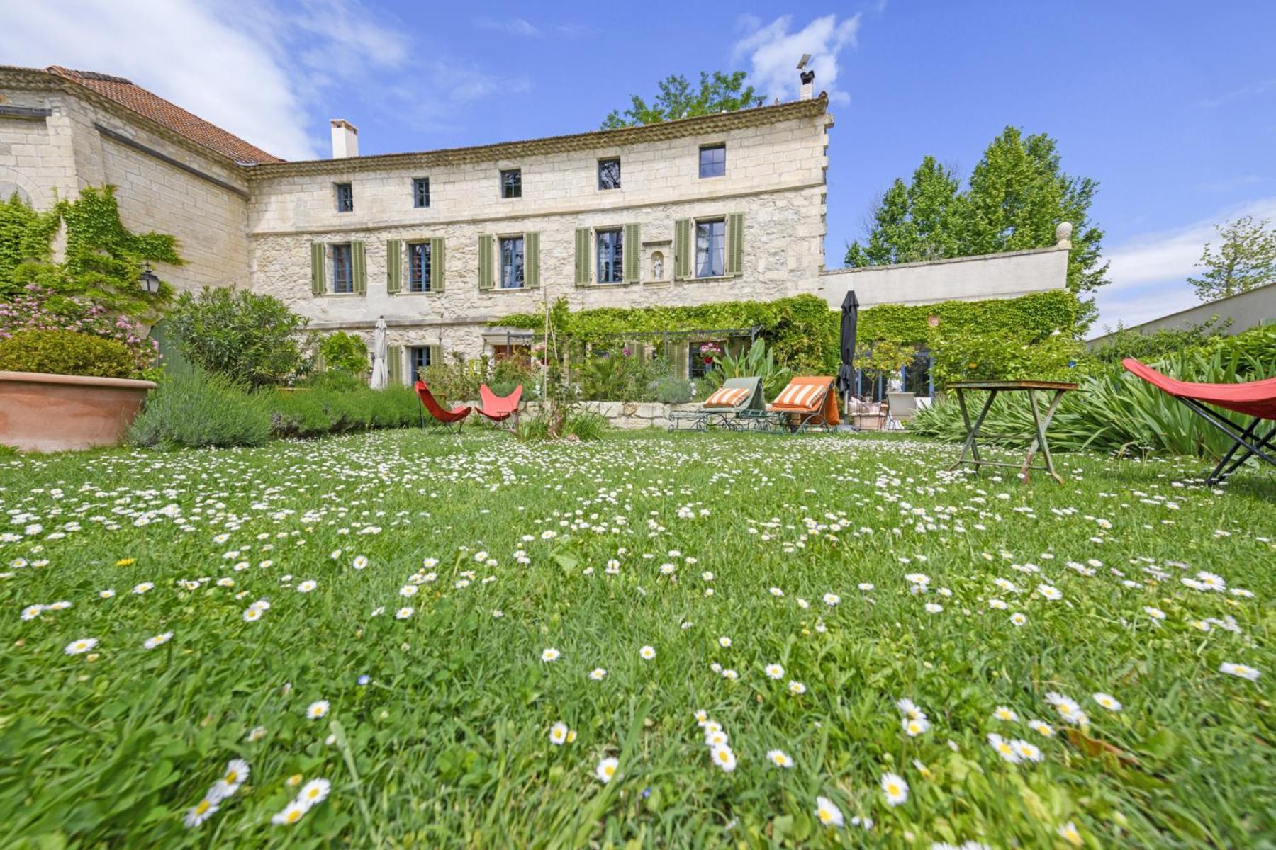 Bed and Breakfast Bastide de Bellegarde Avignon Exterior foto